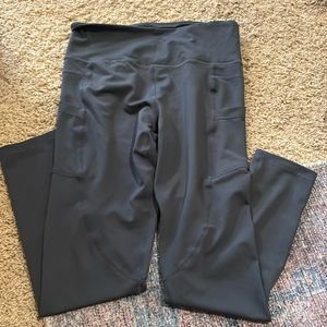 Zyia grey leggings large size